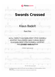 undefined Klaus Badelt - Swords Crossed