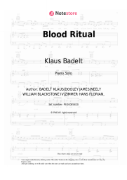 undefined Klaus Badelt - Blood Ritual