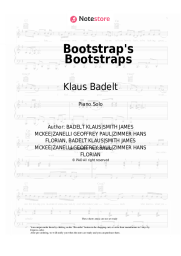 undefined Klaus Badelt - Bootstrap's Bootstraps