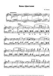 undefined Mikhail Glinka - Waltz-Fantasia