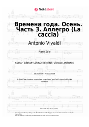 undefined Antonio Vivaldi - 4 Seasons. Autumn, movement 3: Allegro
