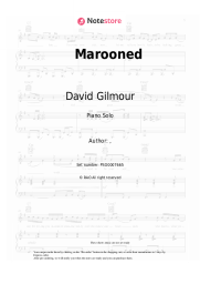 undefined David Gilmour - Marooned
