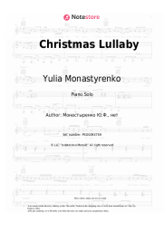 Sheet music, chords Yulia Monastyrenko - Christmas Lullaby