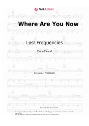 undefined Lost Frequencies, Calum Scott - Where Are You Now