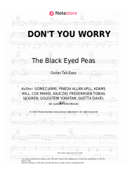 undefined The Black Eyed Peas, Shakira, David Guetta - DON'T YOU WORRY