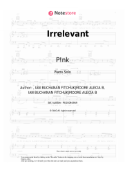 undefined P!nk - Irrelevant