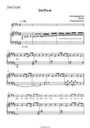 Sheet music, chords Kreisligalegende, HONK!, Thekensportlerz - Dorflove