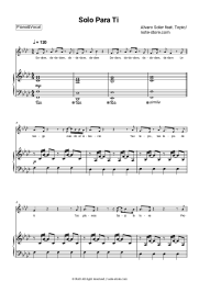 undefined Alvaro Soler, Topic - Solo Para Ti