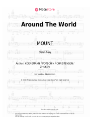 Sheet music, chords MOUNT, Noize Generation - Around The World
