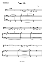 Sheet music, chords Troye Sivan - Angel Baby