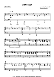 Sheet music, chords AnnenMayKantereit - Oft Gefragt