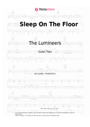 undefined The Lumineers - Sleep On The Floor