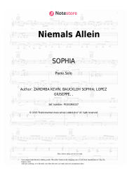 undefined SOPHIA - Niemals Allein