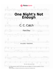 undefined C. C. Catch - One Night's Not Enough