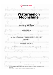 undefined Lainey Wilson - Watermelon Moonshine